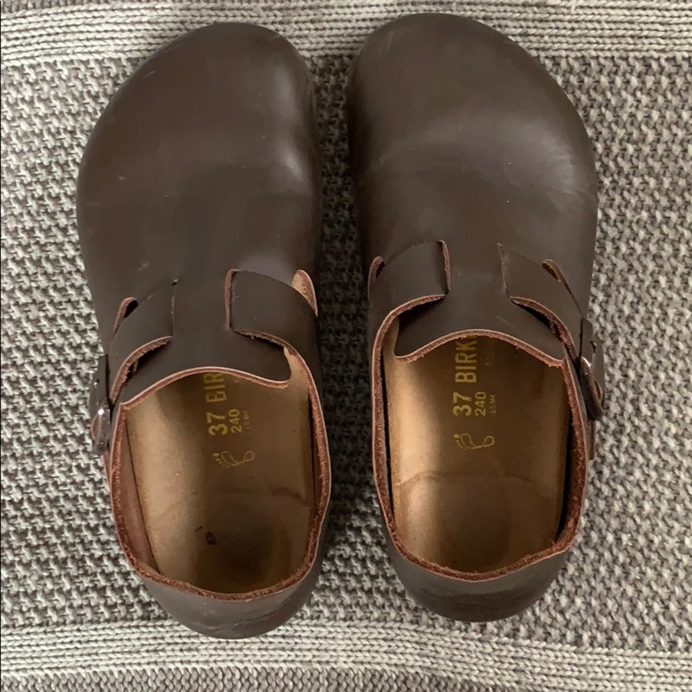Birkenstock London Habana waxy leather